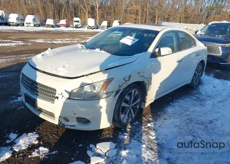 2009 Nissan Maxima 3.5 Sv z USA, uszkodzony, nr VIN 1N4AA51E19C832490